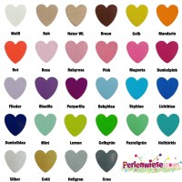 Motivperle Holz Herz